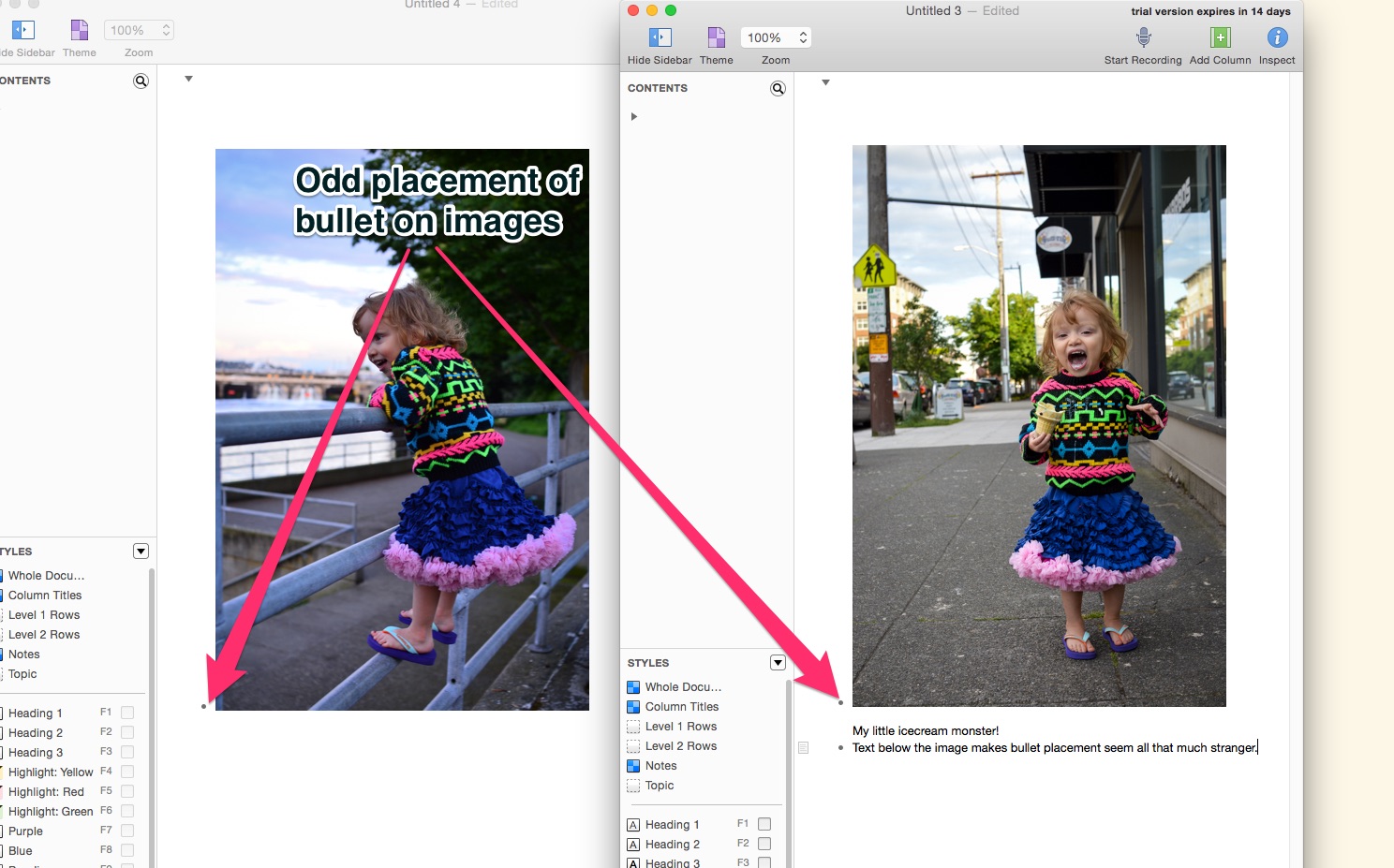 OmniOutline Image Bullets